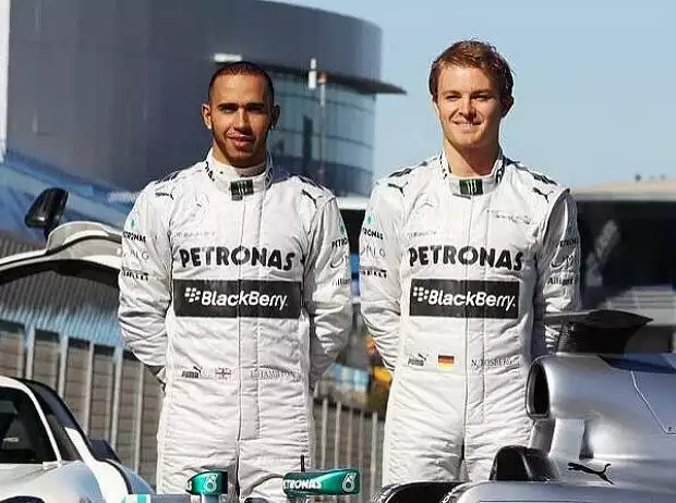 Lewis Hamilton, Nico Rosberg Titel-Bild zur News: Lewis Hamilton, Nico Rosberg