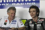 Jeremy Burgess und Valentino Rossi (Yamaha) 