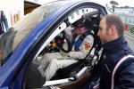 Michela Cerruti testet für ROAL-BMW