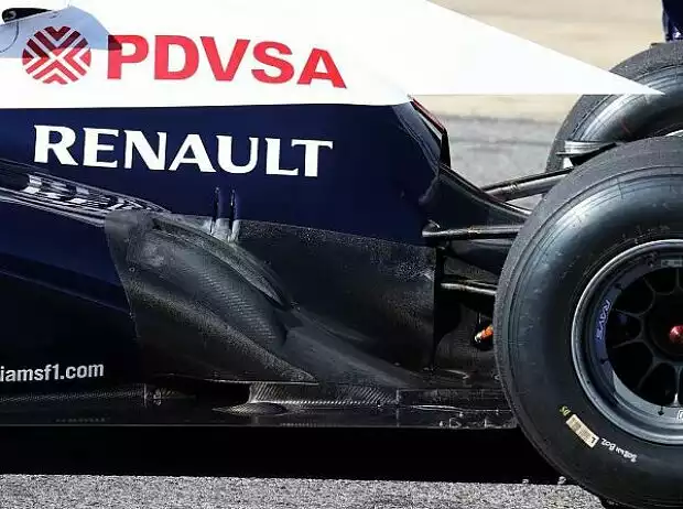 Williams, Auspuff Titel-Bild zur News: Williams, Auspuff