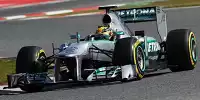 Bild zum Inhalt: Mercedes: Vorsichtiger Optimismus bei Hamilton