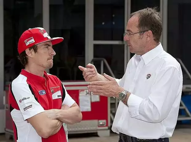 Titel-Bild zur News: Nicky Hayden, Bernhard Gobmeier