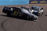 Joe Nemechek (Nemco) wurde von Nelson Piquet Jun. (Turner) umgedreht