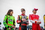 Danica Patrick, Jeff Gordon und Kevin Harvick