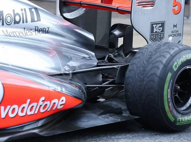 McLaren, Auspuff