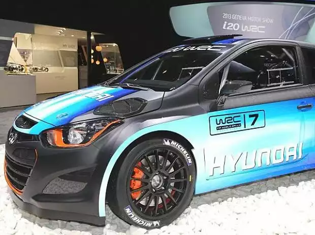 Hyundai i20 WRC Titel-Bild zur News: Hyundai i20 WRC