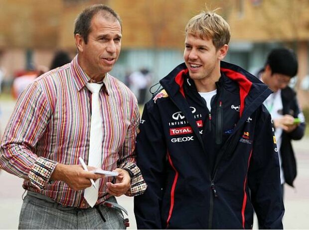Titel-Bild zur News: Kai Ebel und Sebastian Vettel