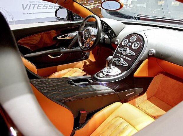 Auch das Interieur des Bugatti Vitesse zeigt sich ausgefallen