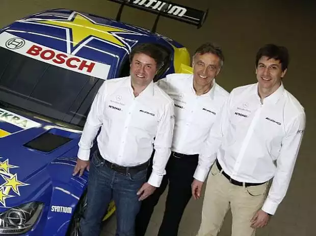 Wolfgang Schattling, Gerhard Ungar, Toto Wolff Titel-Bild zur News: Wolfgang Schattling, Gerhard Ungar, Toto Wolff