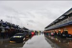 Regen in der Sprint-Cup-Garage