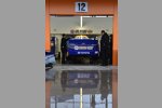 Arbeiten am Waltrip-Toyota von Martin Truex Jun.