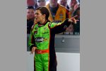 Danica Patrick in ihrer Garage