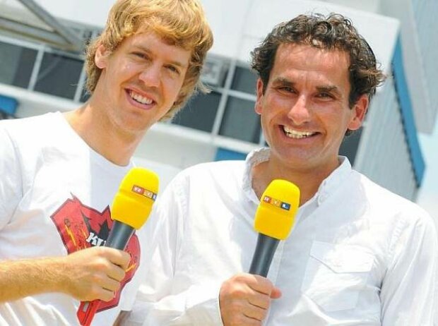 Sebastian Vettel und Felix Görner