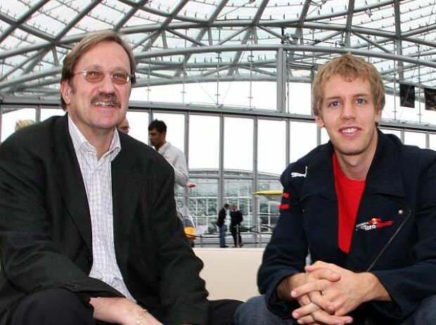 Gerhard Kuntschik und Sebastian Vettel