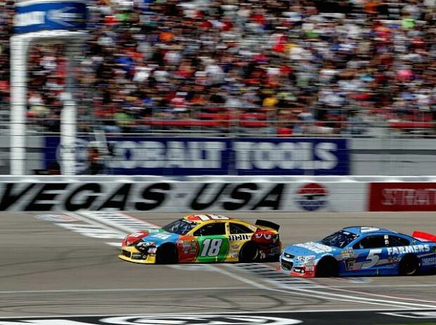 Kasey Kahne, Kyle Busch Kasey Kahne, Kyle Busch