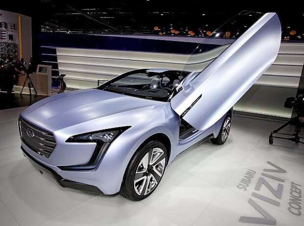 Titel-Bild zur News: Die Studie gibt einen Ausblick auf das Design künftiger Subaru-Modelle