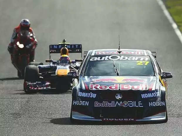Mark Webber, Casey Stoner Titel-Bild zur News: Mark Webber, Casey Stoner