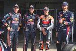 Craig Lowndes, Jamie Whincup, Casey Stoner und Mark Webber hatten in Sydney ihren Spaß