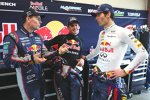 Mark Webber im Gespräch mit seinen Landsleuten Craig Lowndes und Jamie Whincup