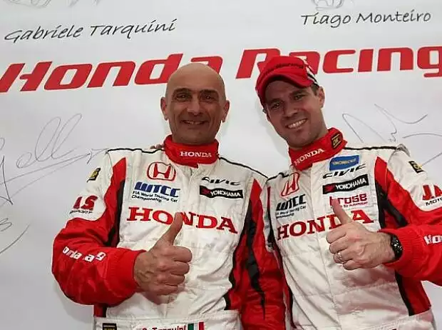 Gabriele Tarquini, Tiago Monteiro Titel-Bild zur News: Gabriele Tarquini, Tiago Monteiro