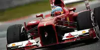 Bild zum Inhalt: Alonso kämpft gegen den Schmerz