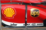 Seitenkästen des Ferrari F138