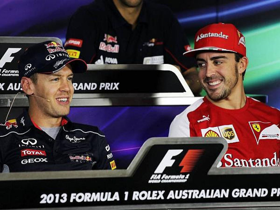Sebastian Vettel, Fernando Alonso