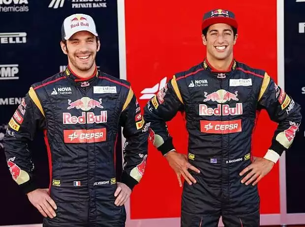 Titel-Bild zur News: Jean-Eric Vergne, Daniel Ricciardo