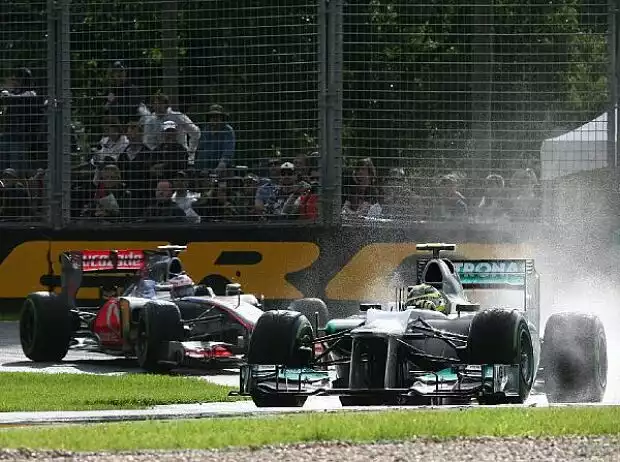 Lewis Hamilton und Nico Rosberg Titel-Bild zur News: Lewis Hamilton und Nico Rosberg