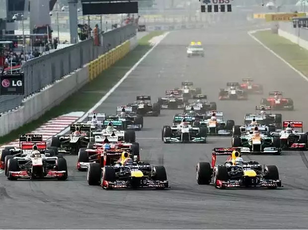 Titel-Bild zur News: Sebastian Vettel, Mark Webber