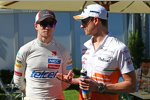 Nico Hülkenberg (Sauber) und Adrian Sutil (Force India) 