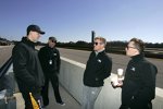 Graham Rahal, James Jakes und Mike Conway 