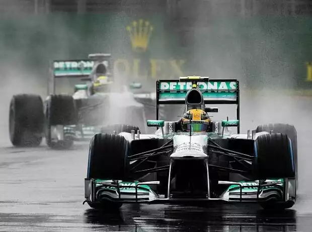 Lewis Hamilton, Nico Rosberg Titel-Bild zur News: Lewis Hamilton, Nico Rosberg
