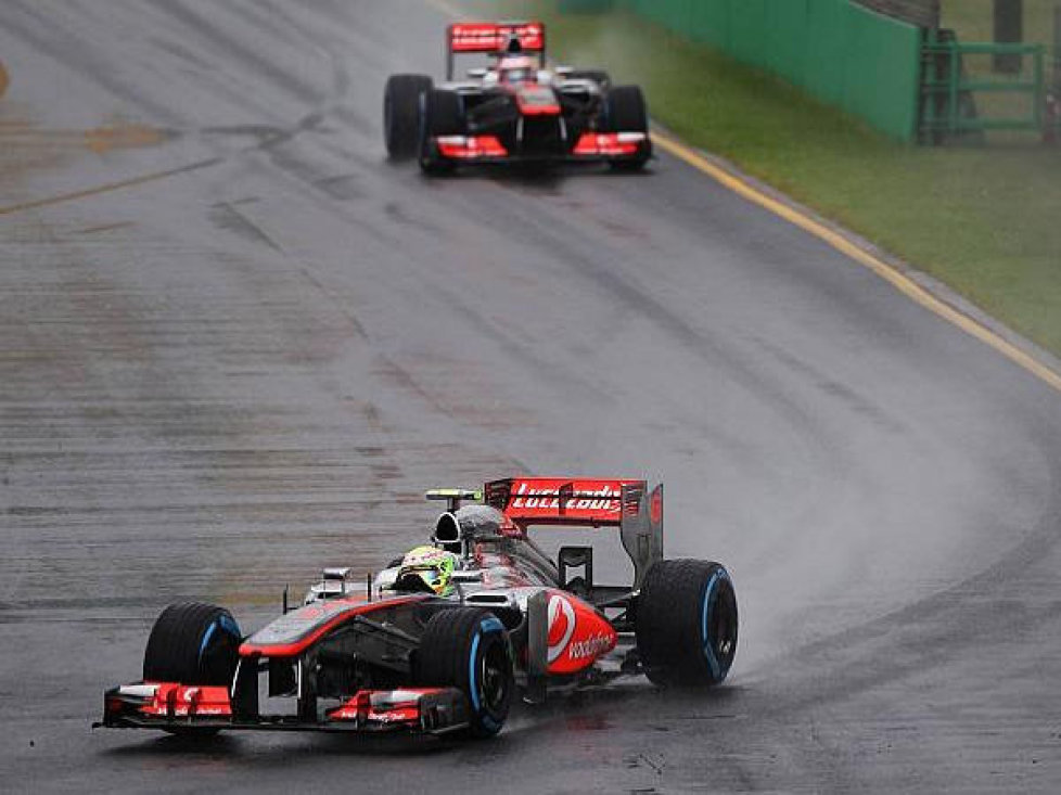 Sergio Perez, Jenson Button