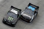 Kyle Busch (Gibbs) und Kyle Larson (Turner) lieferten sich ein tolles Duell