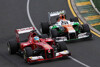 Bild zum Inhalt: Starker Start: Force India fünfte Kraft in Melbourne