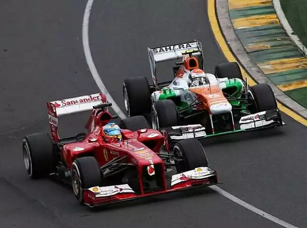 Adrian Sutil, Fernando Alonso Titel-Bild zur News: Adrian Sutil, Fernando Alonso