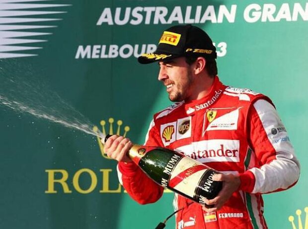 Titel-Bild zur News: Fernando Alonso, Kimi RÃ¤ikkÃ¶nen