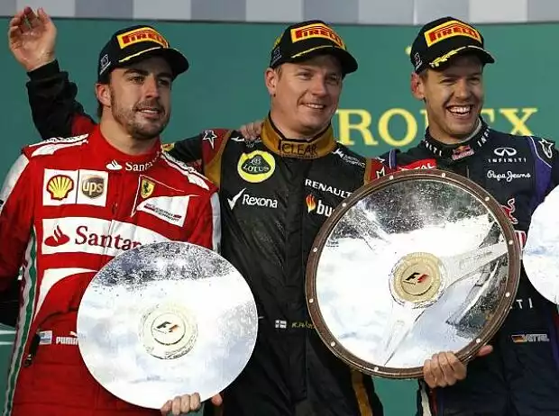 Kimi Räikkönen, Fernando Alonso, Sebastian Vettel Titel-Bild zur News: Kimi Räikkönen, Fernando Alonso, Sebastian Vettel