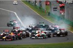 Paul di Resta (Force India) und Adrian Sutil (Force India) 