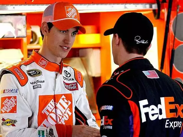 Denny Hamlin, Joey Logano Titel-Bild zur News: Denny Hamlin, Joey Logano
