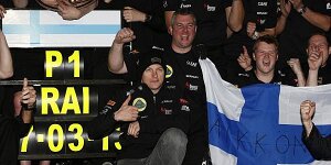 Zwei Stopps das Ass bei Räikkönens Strategie-Poker