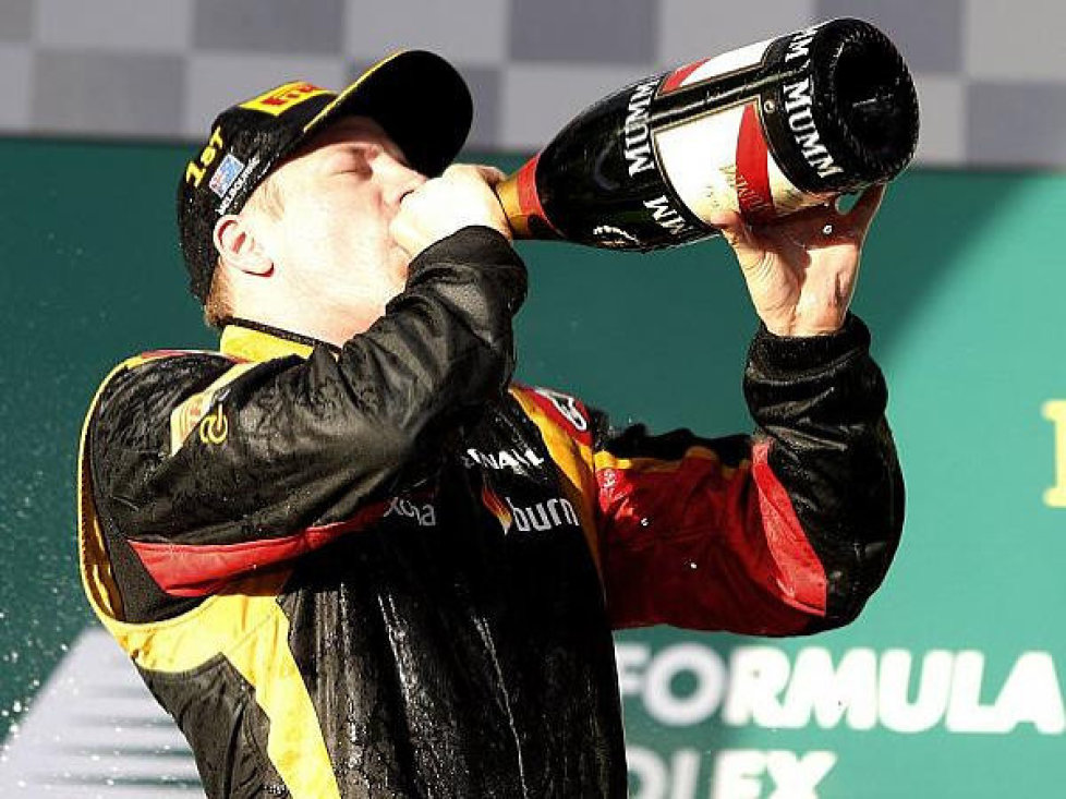 Kimi RÃ¤ikkÃ¶nen, Sekt, trinken