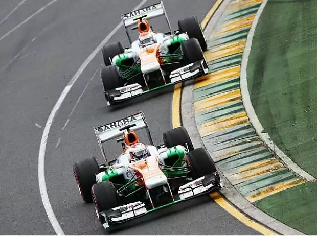 Adrian Sutil, Paul di Resta Titel-Bild zur News: Adrian Sutil, Paul di Resta