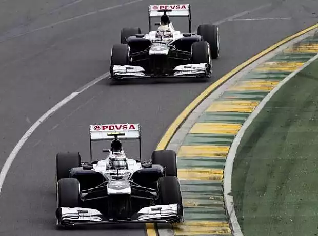 Titel-Bild zur News: Valtteri Bottas, Pastor Maldonado