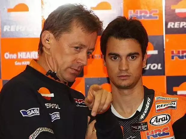Titel-Bild zur News: Mike Leitner, Daniel Pedrosa