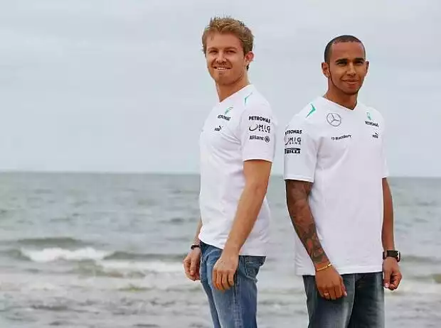 Nico Rosberg, Lewis Hamilton Titel-Bild zur News: Nico Rosberg, Lewis Hamilton