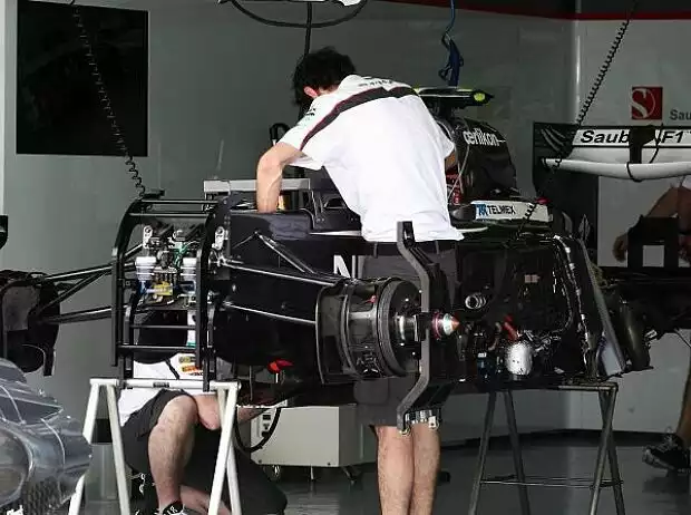 Sauber-Ferrari C32 Titel-Bild zur News: Sauber-Ferrari C32