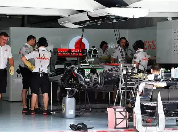 McLaren, Box Titel-Bild zur News: McLaren, Box