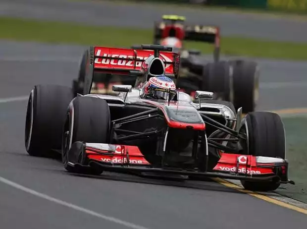 Titel-Bild zur News: Jenson Button, Romain Grosjean